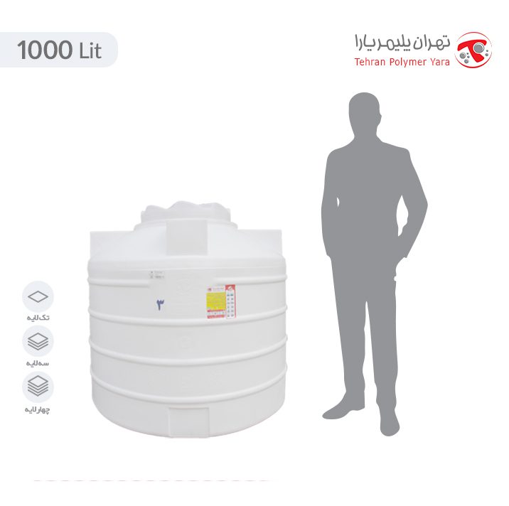 مخزن-1000-لیتری-عمودی-زیتون-(1) مخزن آب 1000 لیتری عمودی کوتاه تهران پلیمر یارا - Image 1
